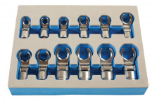 LASER Flexible Crows Foot Wrench Set 3/8D 12pc"
