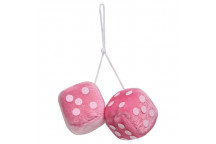 Fuzzy Dice Pink