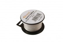 CONNECT Mini Reel Automotive Cable 27 Amp White 2.2m
