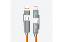 4-in-1 Heavy-Duty Multi Cable 1.5m