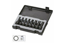 8 Piece Set Of 1/2 Hexagonal Impact Socket Bits"