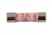 CONNECT 3 AMP Household Fuses Mains Fuses (50)