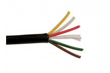 CONNECT Black 5 Core Auto Cable  8.75 Amp  30m