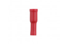 CONNECT 4mm Red Female Bullet Terminals (10)