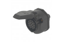 12V 13 Pin Euro Socket Plastic Blister Pack (1)