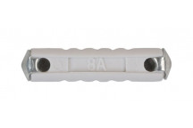 CONNECT 8 AMP Ceramic Continental Fuses White (100)