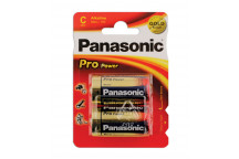 CONNECT Panasonic Pro Power Size C Battery 2pc