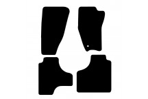 Rubber Mat Set DODGE NITRO 2007 ON