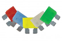 CONNECT Assorted LED Standard Blade Fuses 10/15/20/25/30 AMP