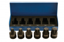 LASER Torx® Bit Set 6pc 1/2D"