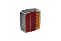 LAMP - 12V LED Square Combination Lamp with 150mm Cable DP