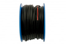 CONNECT Black/Red Flat Twin Core Auto Cable 14/0.30  30m