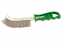 CONNECT Abracs Plastic Handle Stainless Steel Brush Pk 4