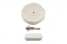 LASER Soft metal compound and buffing wheel set