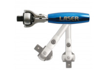 LASER Swivel Head Ratchet 3/8D (CD)"