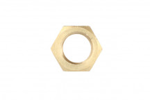 CONNECT Brass Nut M10 x 1.5 x 17mm Hex 10pc