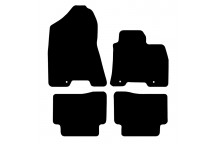 Carpet Mat Set HYUNDAI TUCSON 2015>  (4 PIECE + 4 CLI