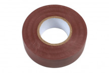 CONNECT Brown PVC Insulation Tape 19mm x 20m Pk 1