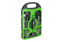 Set Of 7 Flexible Head Ratcheting Combination Spanners