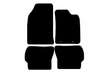 Carpet Mat Set FORD FIESTA MK6 02>08 (OEM HOLE LOCTION