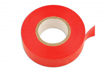 CONNECT Red PVC Insulation Tape 19mm x 20m Pk 10