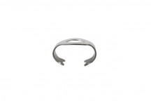 CONNECT Brake Hose Clips Silver 24.9mm x 18.7mm 10pc