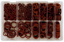 CONNECT Assorted Fibre Washers Box Qty 610