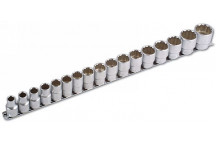 LASER Socket Set - 1/2D 17pc"