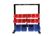 CONNECT 16 Storage Bin System c/w Magnetic Bar For Tool Stor