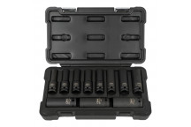 11 Piece 1/2 12-Point Impact Socket Set"