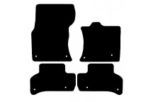 Carpet Mat Set JAGUAR XE 2015>  (4 PIECE + 8 CLIPS)