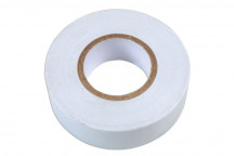 CONNECT White PVC Insulation Tape 19mm x 20m Pk 1