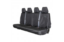 FOUR PERSON REARBENCH SEAT COVER - BLACK FORFORD TRANSIT CHA