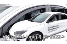 HYUNDAI IONIQ 6 5D 2022-> (REAR DEFLECTORS INCLUDED)
