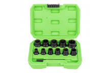 Set Of 6 3/8 Twist Sockets For Removal Of Safety Screw/Nuts"