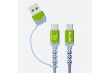 GadJet Type C to Type C + USB Cable 2m
