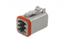 CONNECT Deutsch 6 Pin Plug Connector Kit 8pc