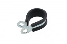 CONNECT Rubber Lined P Clips 21mm 10pc