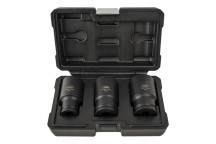 3 PIECE 1/2 XZN IMPACT SOCKET SET"