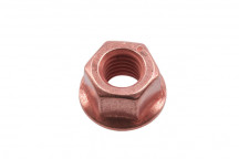 CONNECT Copper Flashed Nut Flanged M8 x 1.25 x 13mm Hex 5pc