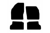 Rubber Mat Set FORD FOCUS 05>11  (4 PIECE + NO CLIPS)