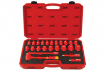 LASER Insulated Socket Set 1/2D 24pc"