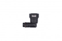 CONNECT 90° Angled Fuel Line Quick Connectors 18 x 15mm 2pc