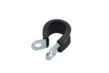 CONNECT Rubber Lined P Clips 16mm 10pc
