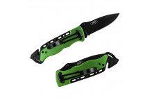 Folding Knife With Seatbelt Cutter & Window Breaking Hammer