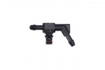 CONNECT Fuel Line Offset 2 Way Leak off Connector 5pc
