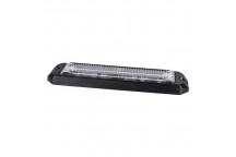 STROBE LED - AMBER ULTRA SLIM 12/24V 6x5W R65/R10/IP67 DP