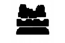 Rubber Mat Set Ford  Tourneo 2006> With full front (XXL)