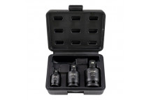 3 Piece Universal Joint Impact Socket With Double Position S