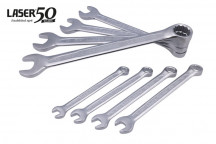 LASER Combination Spanner Set  8 - 19mm - 8pc - 50th Anniver